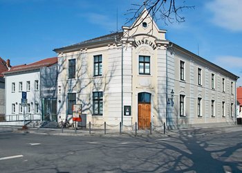 Gebäude des Völkerkundemuseum Herrnhut von außen