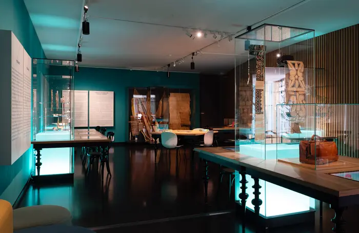 Einblick in die Ausstellung