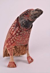 Hornschnitzerei Vogel